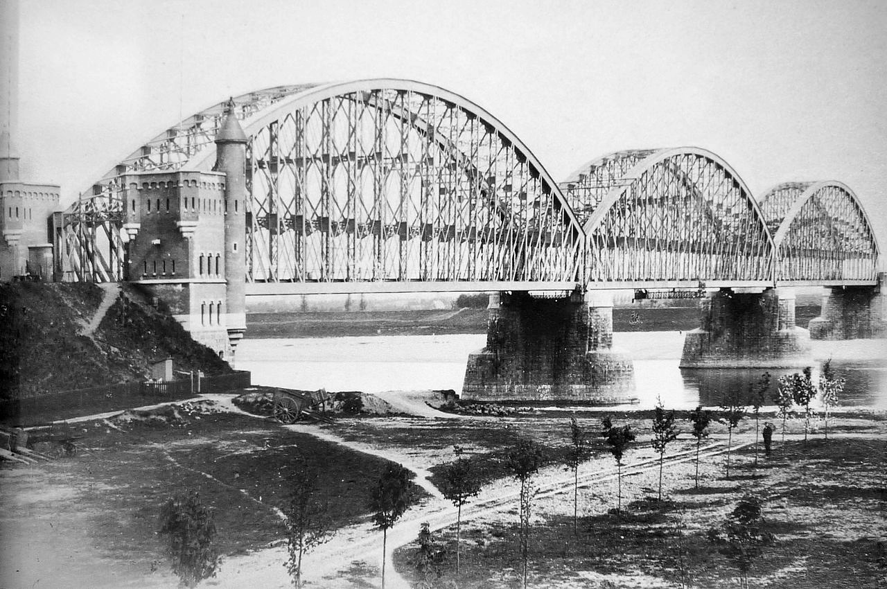 Spoorbrug Nijmegen 1879